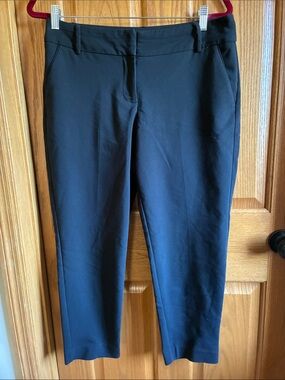 Apt. 9 Black Straight-Leg Ponte Pants